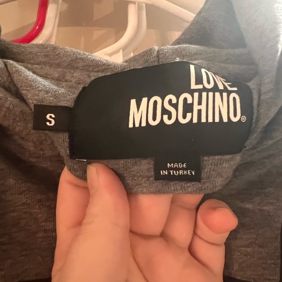 ❤️Love MOSCHINO Oversized Heart Pixel Hoodie - Picture 5 of 15